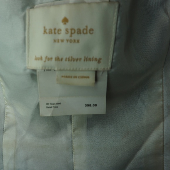 Kate Spade Apple Print Dress Size 6 - Picture 7 of 8